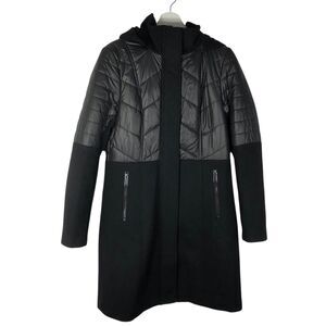 BCBGeneration Black Pea Coat